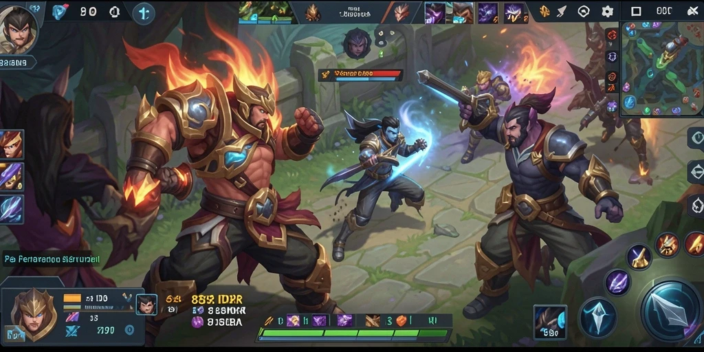 Gameplay MOBA seru di 888IDR dengan aksi tak terlupakan.