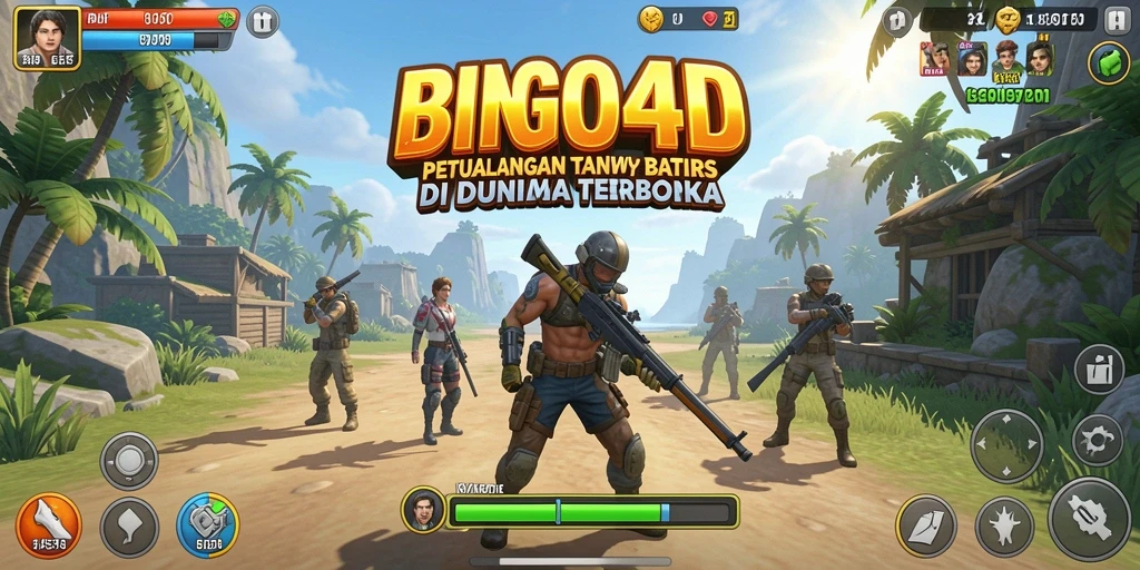 Gameplay yang menarik dalam dunia terbuka BINGO4D penuh petualangan.