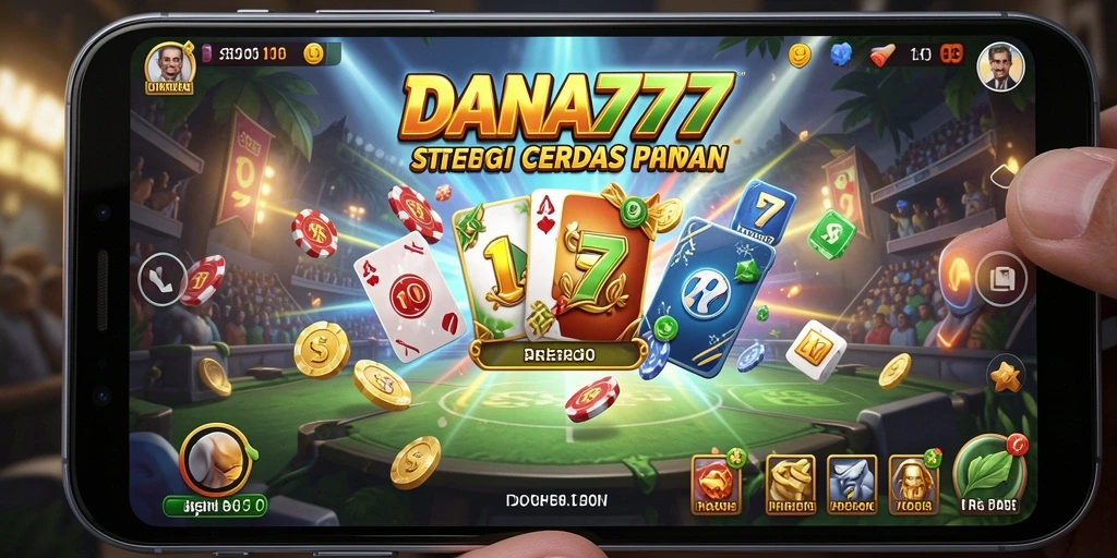 Tampilan gameplay DANA777 yang strategis dan menantang.
