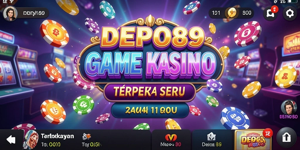 Tampilan gameplay yang menarik dan interaktif dari DEPO89.