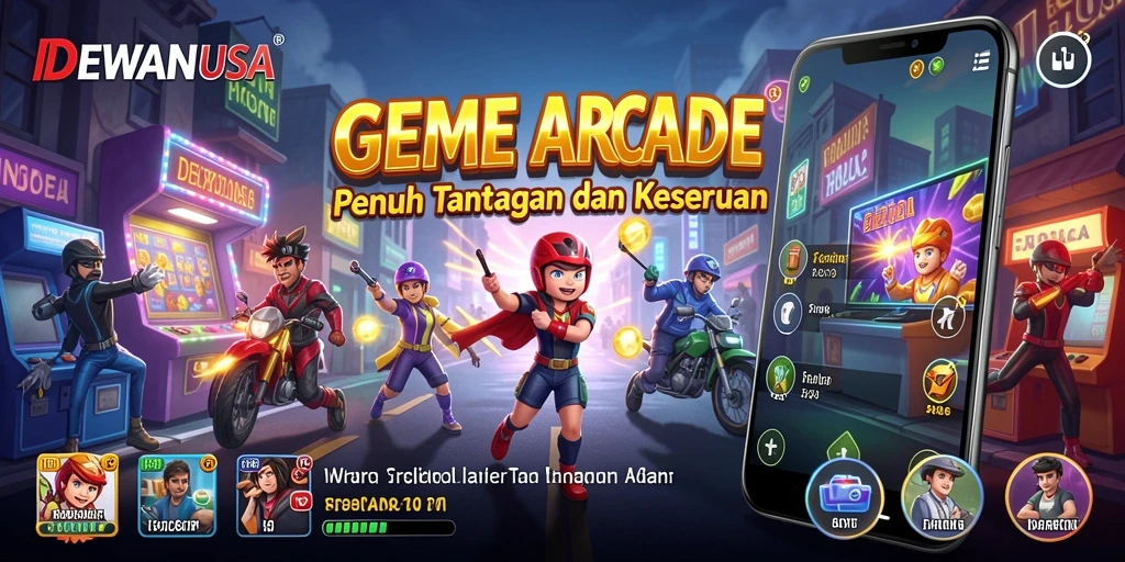 Tampilan grafis memukau dari gameplay DEWANUSA yang seru.