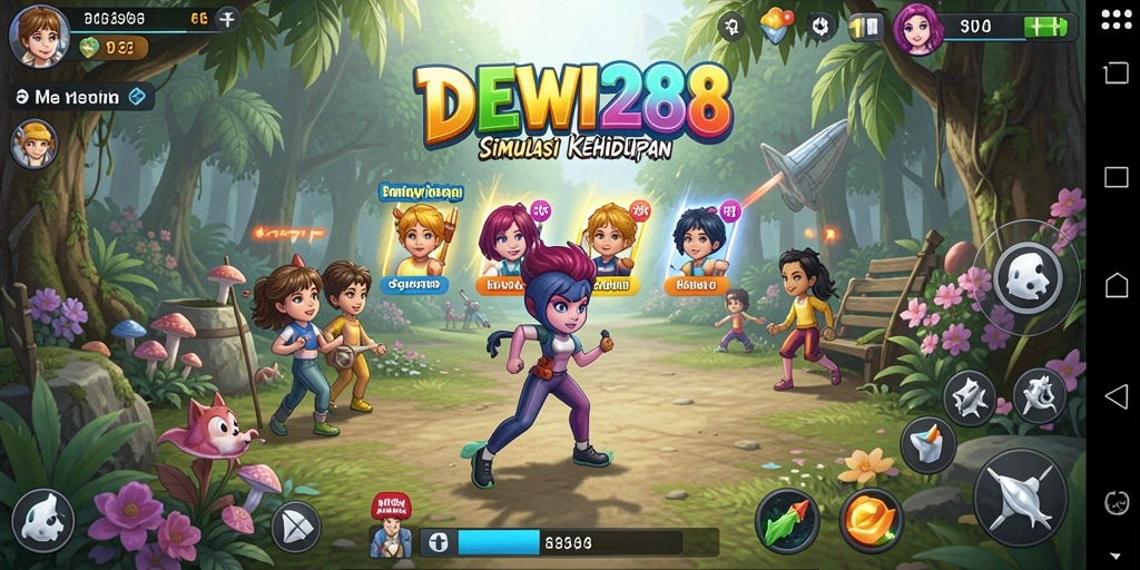 Tampilan gameplay DEWI288 yang menarik dan interaktif.