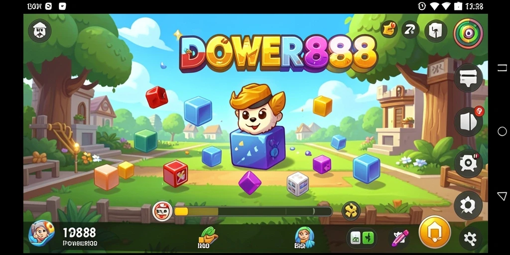 Tampilan gameplay DOWER88 yang seru dan interaktif.