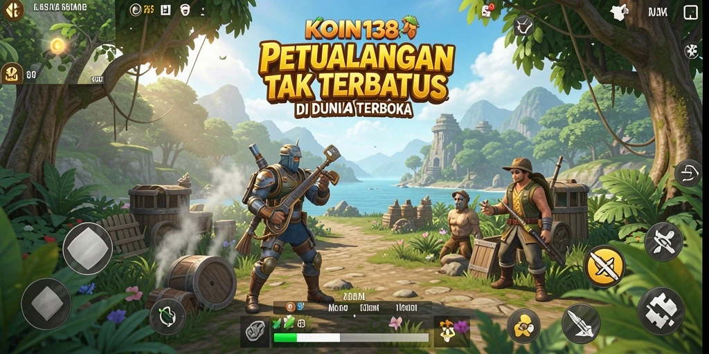 Gameplay mendalam di dunia terbuka KOIN138 yang menakjubkan.