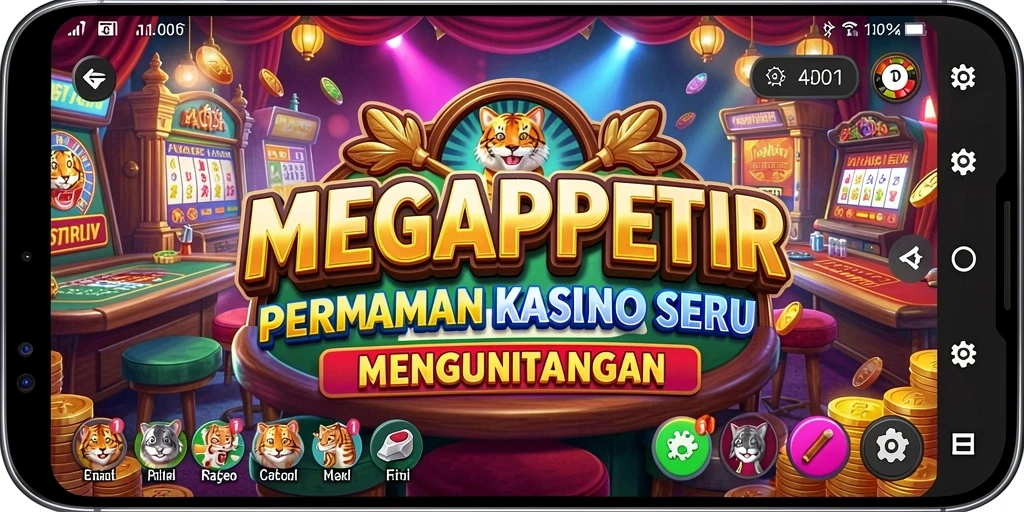 Tampilan gameplay menarik dari MEGAPETIR yang mengasyikkan.