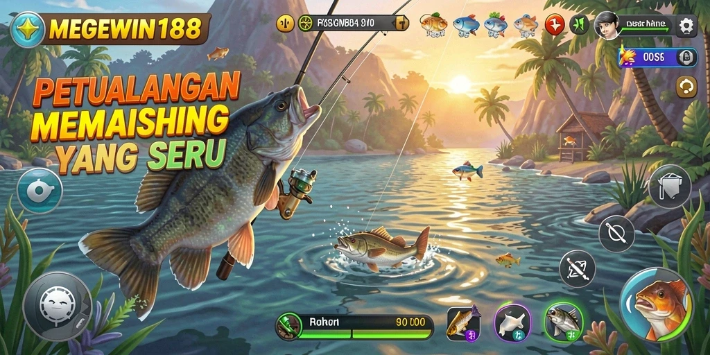 Tangkapan ikan yang menakjubkan dalam gameplay MEGEWIN188.
