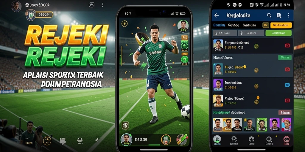 Screenshot utama REJEKI menampilkan momen seru dalam taruhan Sportsbook.