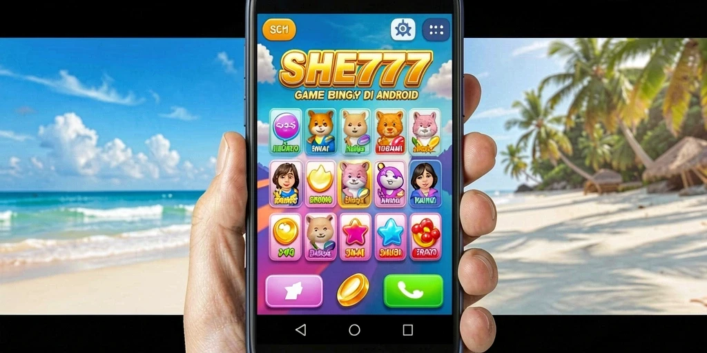 Tampilan gameplay seru saat bermain Bingo di SHE777.