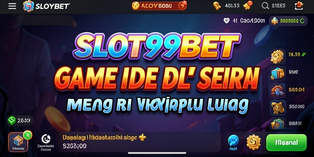 Tampilan gameplay yang menarik dan menyenangkan dari SLOT99BET.