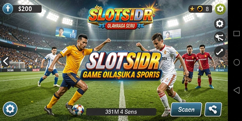 Tampilan gameplay SLOTSIDR yang mendebarkan dan interaktif.
